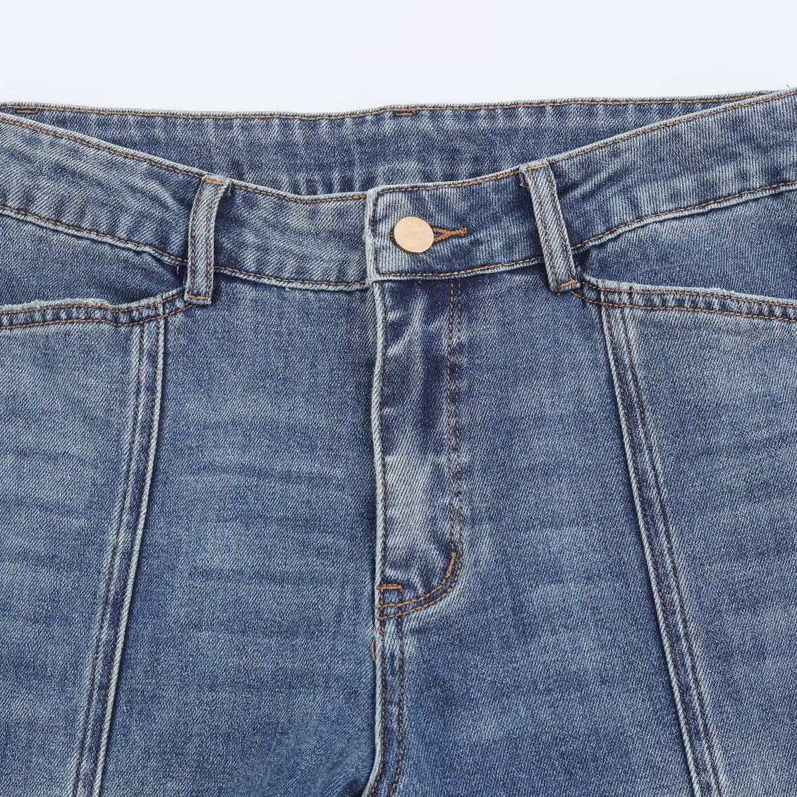 Women's Classic Versatile Mid-Waist Flare Jeans