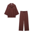 Loose shirt+pants set