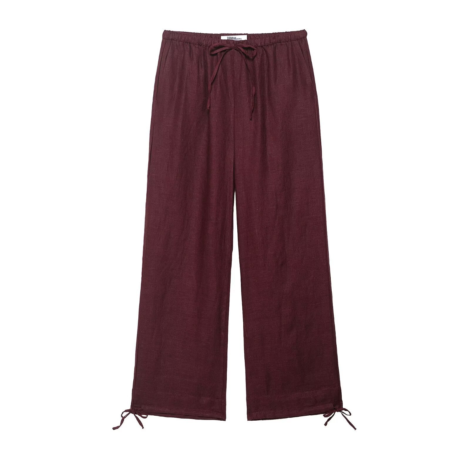 Women's suit jacket+linen lantern pants
