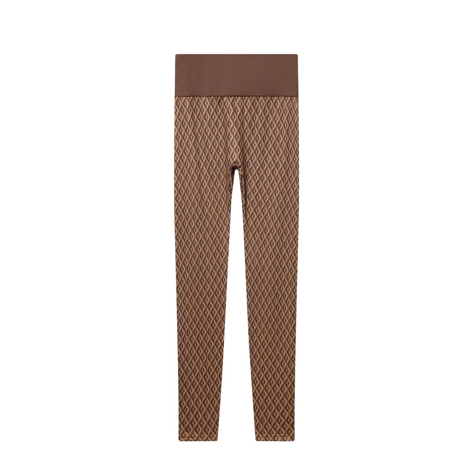 Skiing Series Warm T-shirt Tight Pants Set