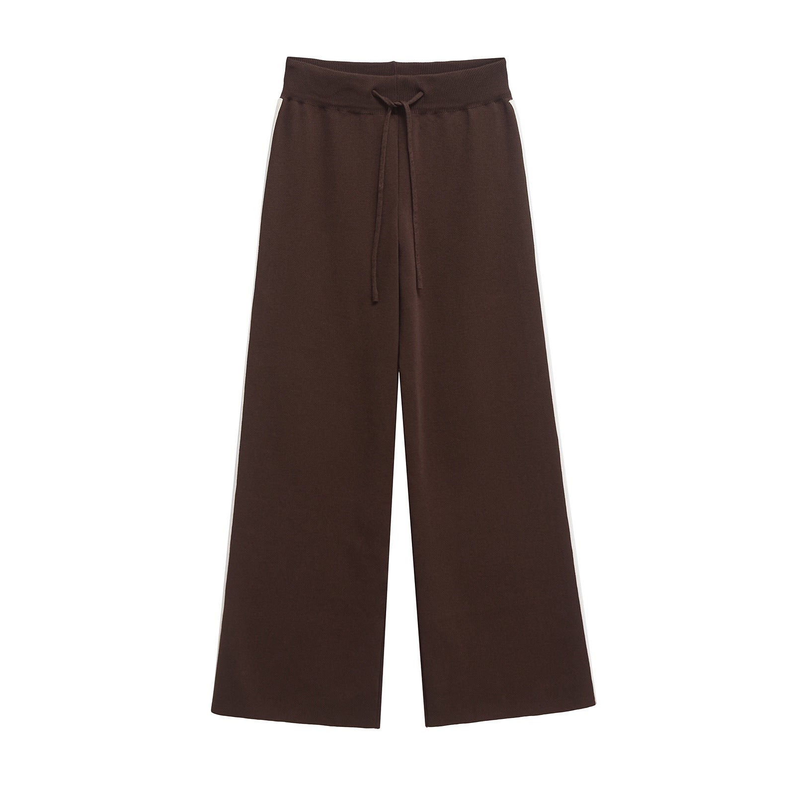 New Side Striped Knitted Pants+Pants Set