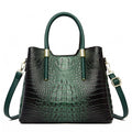 Fashion Alligator Women Handbags Designer Luxury Crocodile Pu Leather Shoulder Crossbody Bags Retro Large Tote Female Purse