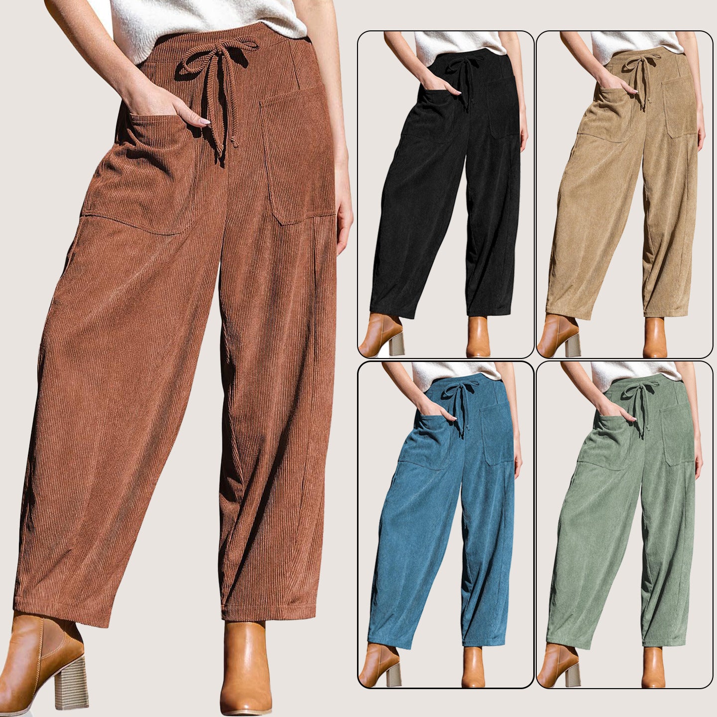 Slimming Pants Wide Leg Pants Women