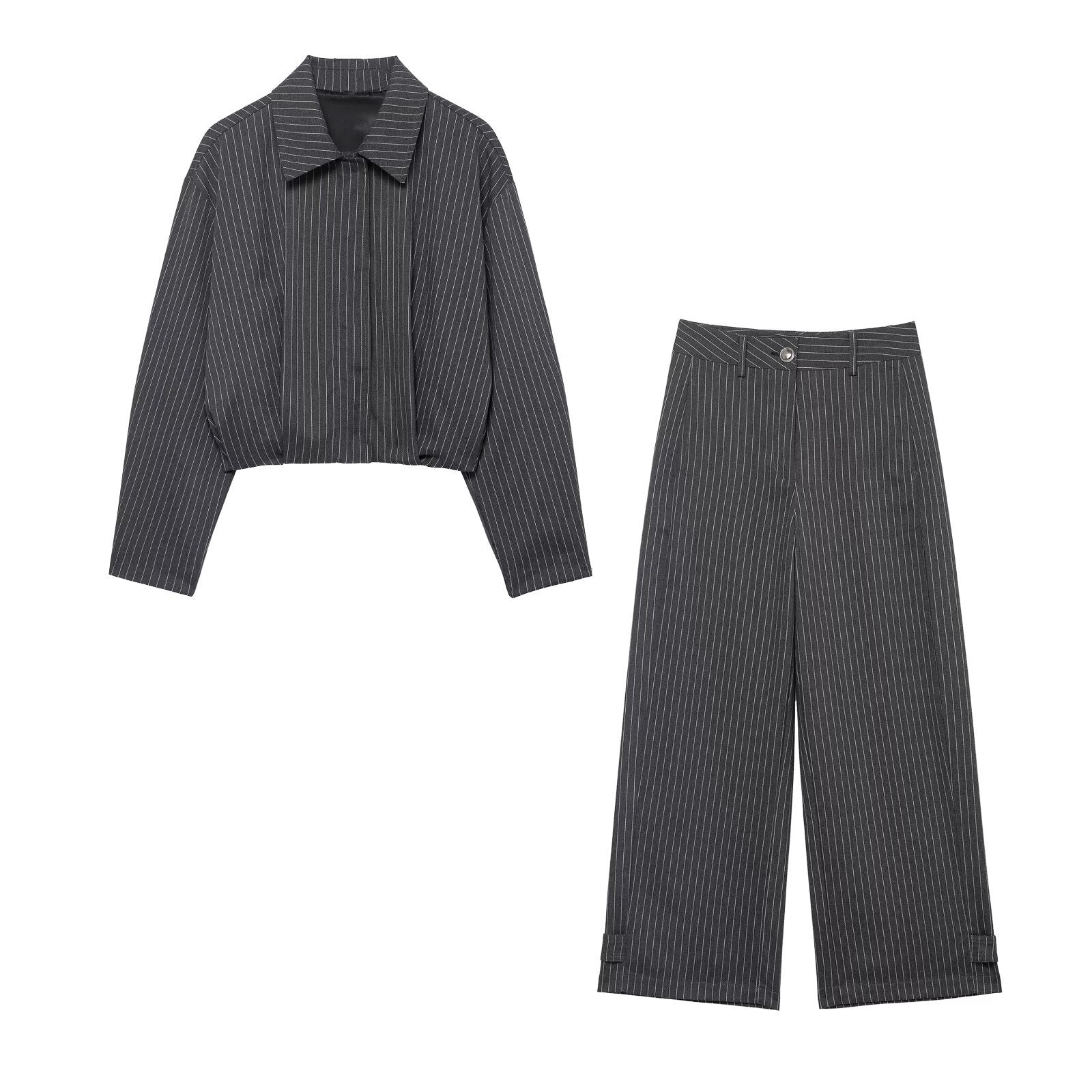 Pilot jacket+pants women's clothing