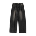 Jeans men's curved knife pants loose pants
