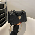 Hong Kong Style Ladies Bag Women's Summer New Fashion One-Shoulder Small Square Bag Simple Chain Ladies Messenger Bag