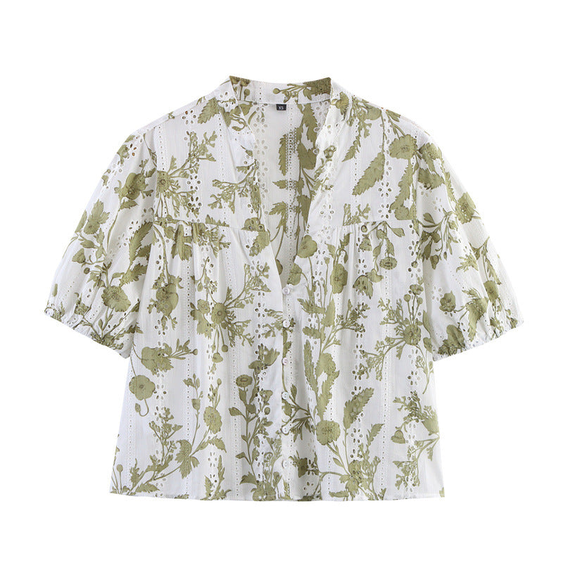 Fashionable Hollow-out Embroidered Dress with Short Pants  Style Women's Clothing