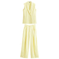 Vest and pants set