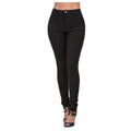 Basic stretch slim fit multi-color jeans for women