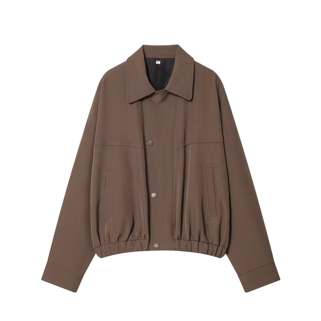 Double breasted officer jacket+pants set
