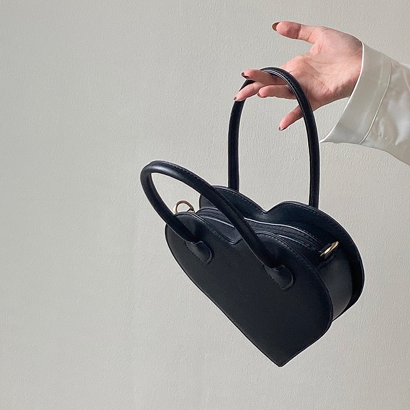Copy of Fashion Design Women's Shoulder Bag Vintage Cool Girls Love Heart Handbags Retro Female Black Small Tote Purse Messenger Bags