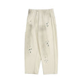 Paint holes dirt dyed jeans men