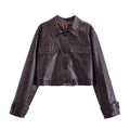 Crocodile Pattern Shiny Jacket and Pants Set