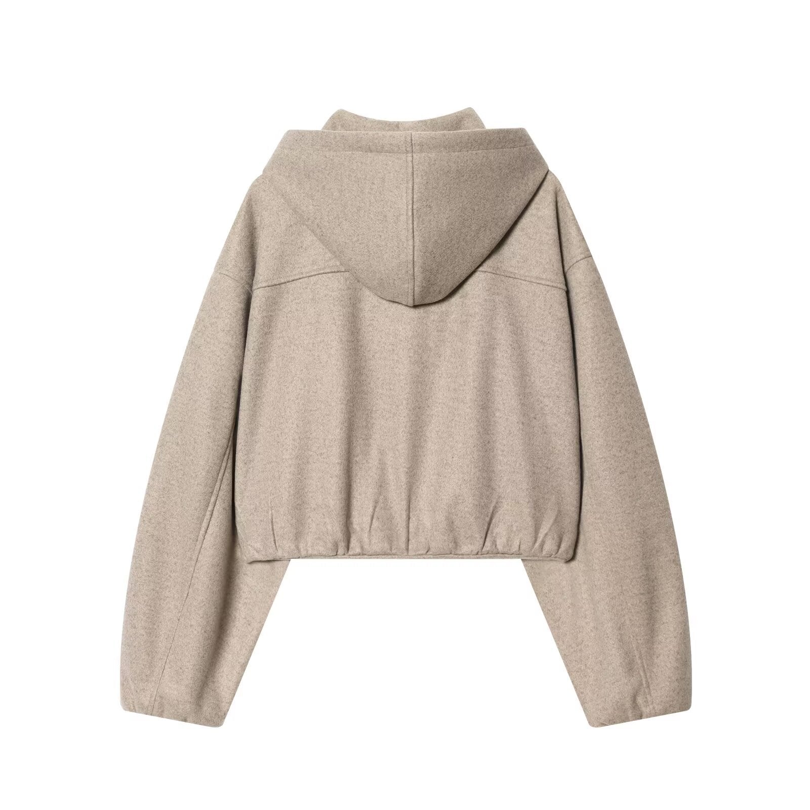 New Women's Fashionable Soft Hooded Jacket Outerwear Soft High-Waisted Pants
