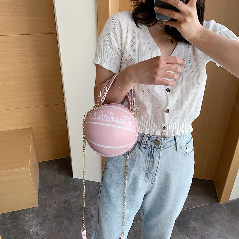 Purse Backpack Crossbody Hand Ladies Basketball Autumn And Winter Fashion Soft Leather PU